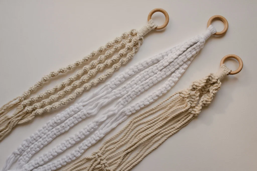 macrame knots - Nudos de Macrame