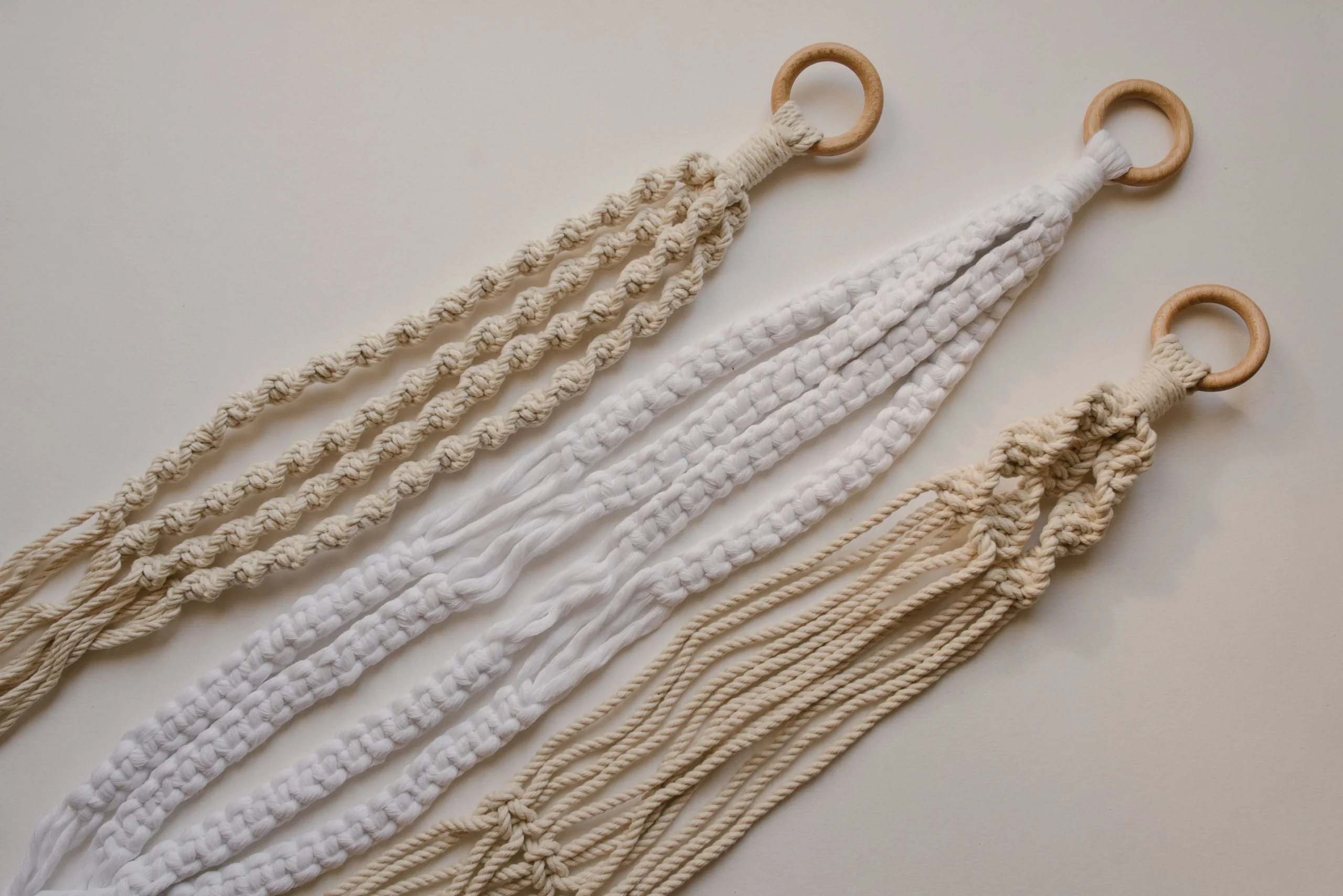 macrame knots - Nudos de Macrame
