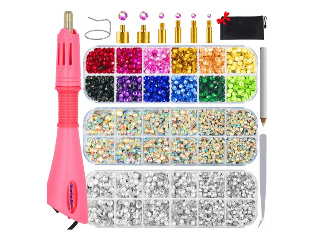 Kit de Hotfix herramientas aplicadoras de diamantes de imitación